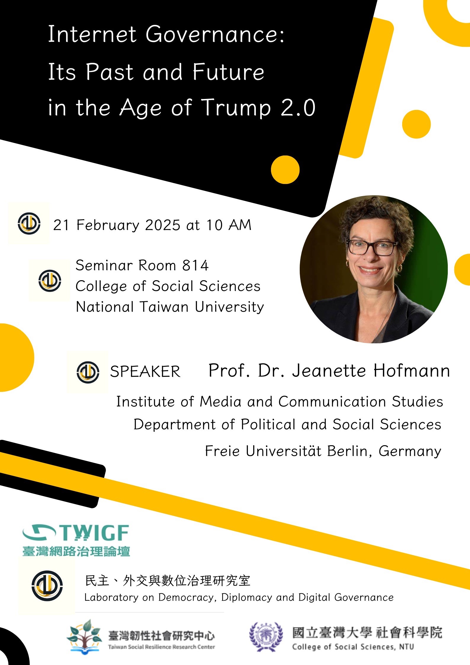 2025.02.21 Internet Governance: Its Past and Future in the Age of Trump 2.0