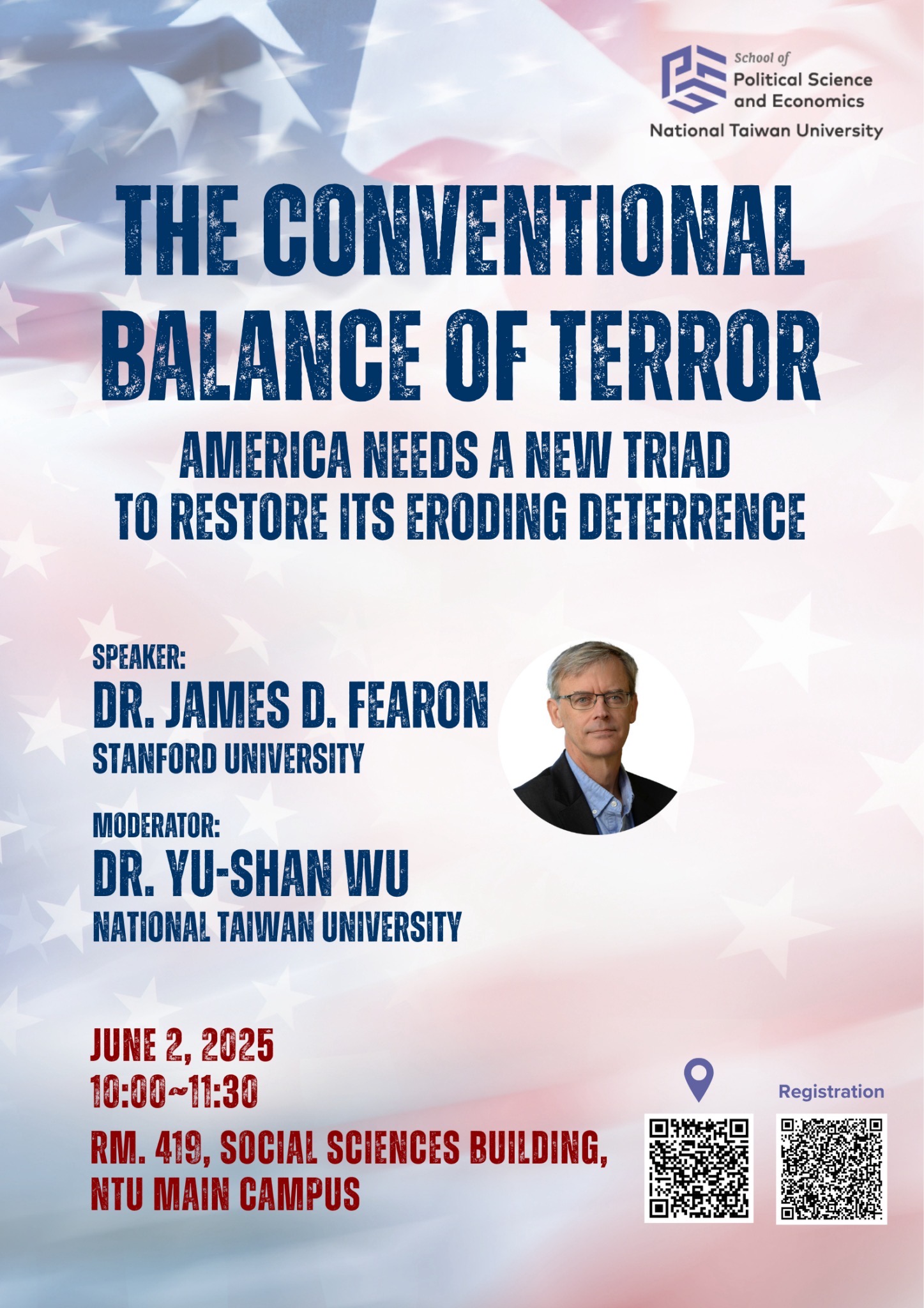 【活動資訊】2025.06.02 The Conventional Balance of Terror: America Needs a New Triad to Restore its Eroding Deterrence